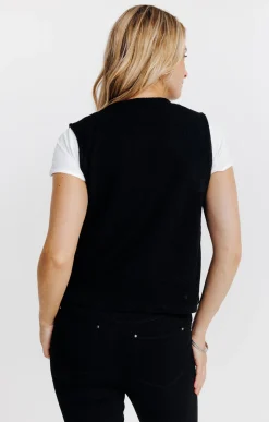 Pulls & Cardigans<Armand Thiery Cardigan sans manches - Noir