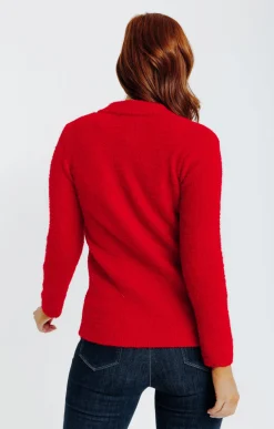 Pulls & Cardigans<Armand Thiery Cardigan zippé - Rouge