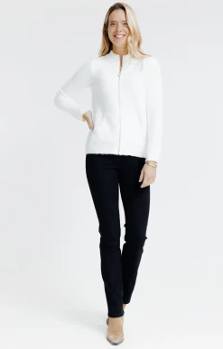 Pulls & Cardigans<Armand Thiery Cardigan zippé - Écru