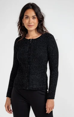 Pulls & Cardigans<Armand Thiery Cardigan zippé - Noir