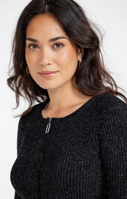 Pulls & Cardigans<Armand Thiery Cardigan zippé - Noir