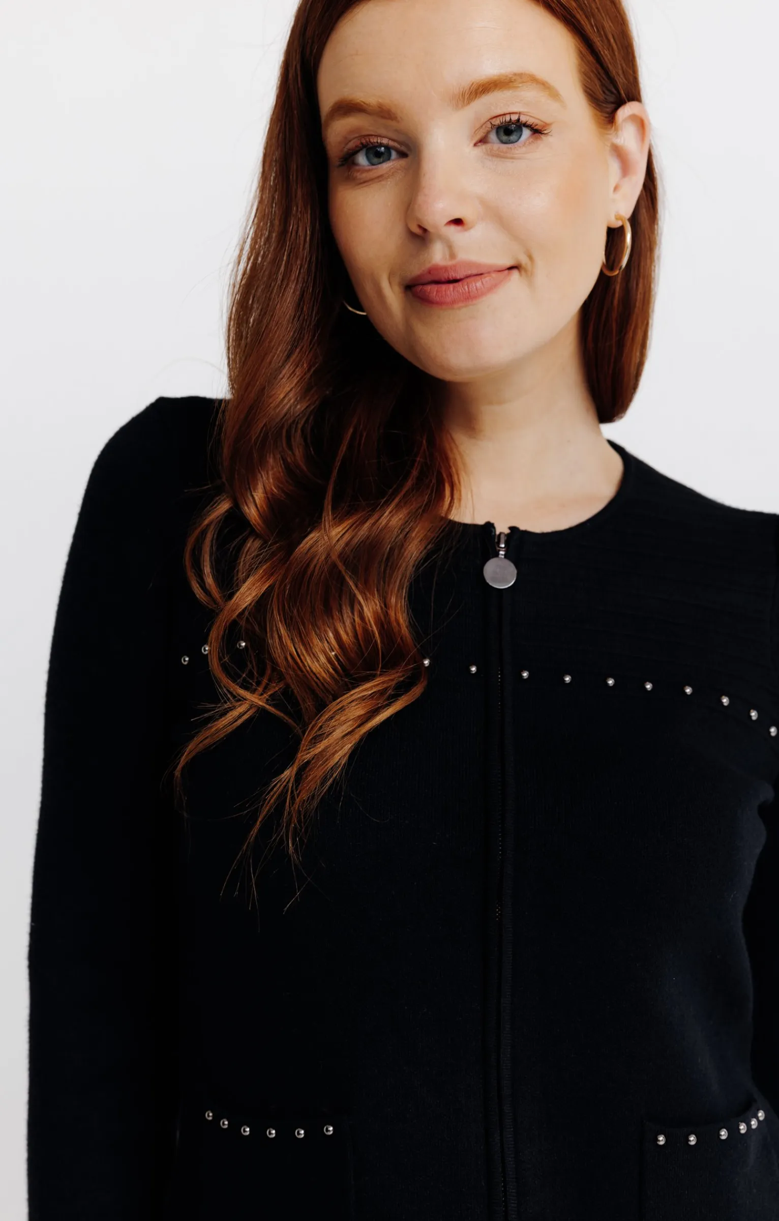 Pulls & Cardigans<Armand Thiery Cardigan zippé - Noir