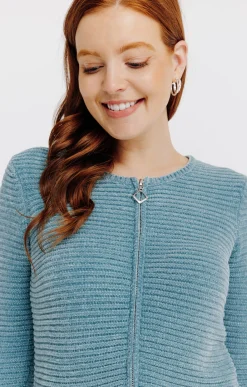 Pulls & Cardigans<Armand Thiery Cardigan zippé - Vertnil