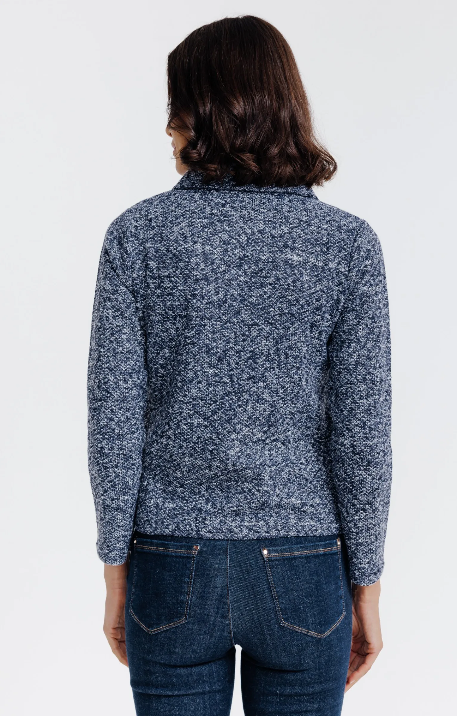 Pulls & Cardigans<Armand Thiery Cardigan zippé - Marine