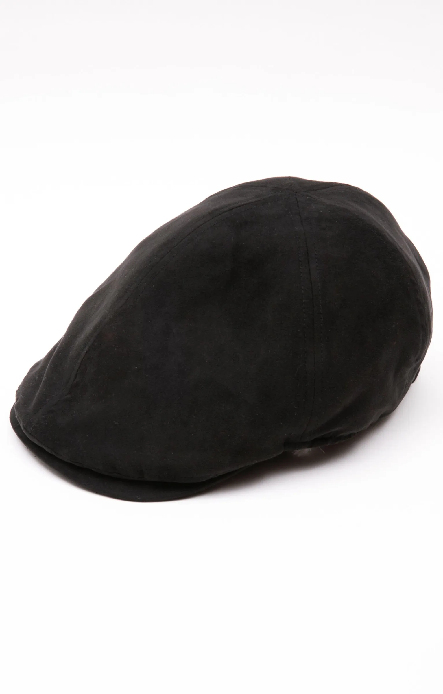 Accessoires<Armand Thiery CASQUETTE PLATE SUEDINE - Noir