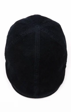 Accessoires<Armand Thiery CASQUETTE PLATE VELOURS - Noir