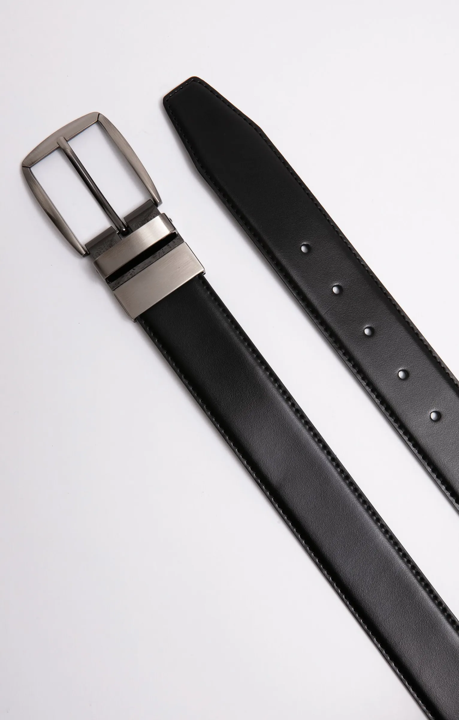 Accessoires<Armand Thiery Ceinture à boucle - Noir