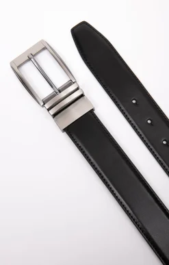Accessoires<Armand Thiery Ceinture boucle avec passants - Noir