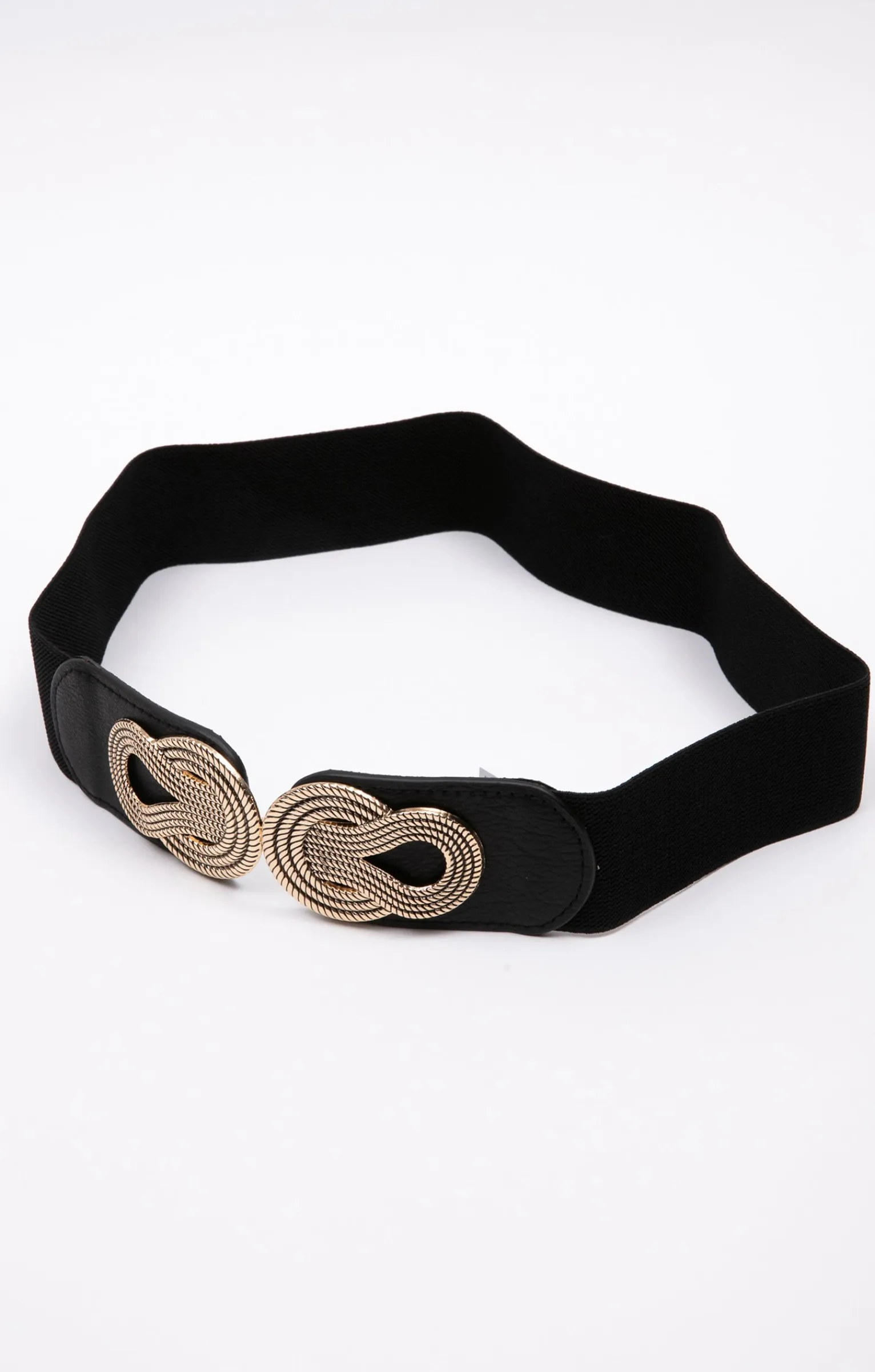 Accessoires<Armand Thiery Ceinture élastiquée fine - Noir