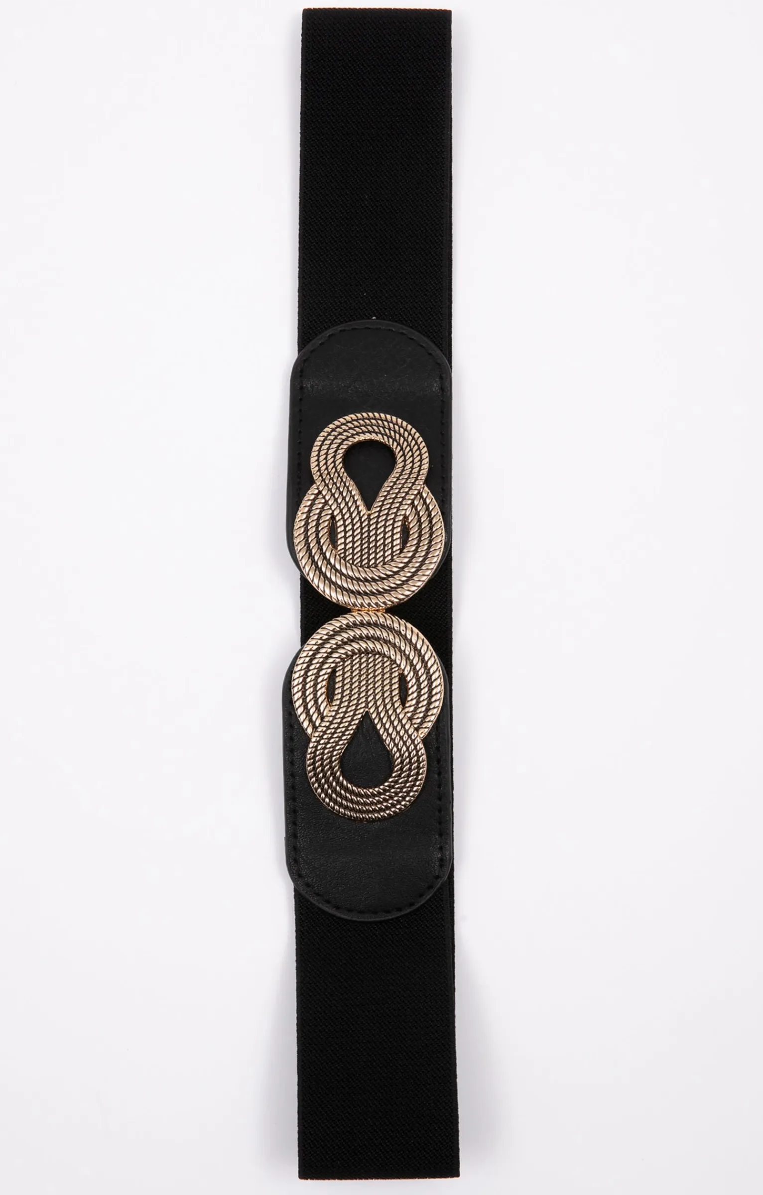 Accessoires<Armand Thiery Ceinture élastiquée fine - Noir
