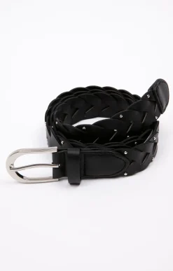 Accessoires<Armand Thiery Ceinture tressée - Noir