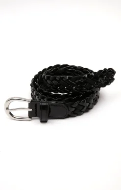 Accessoires<Armand Thiery Ceinture tressée - Noir