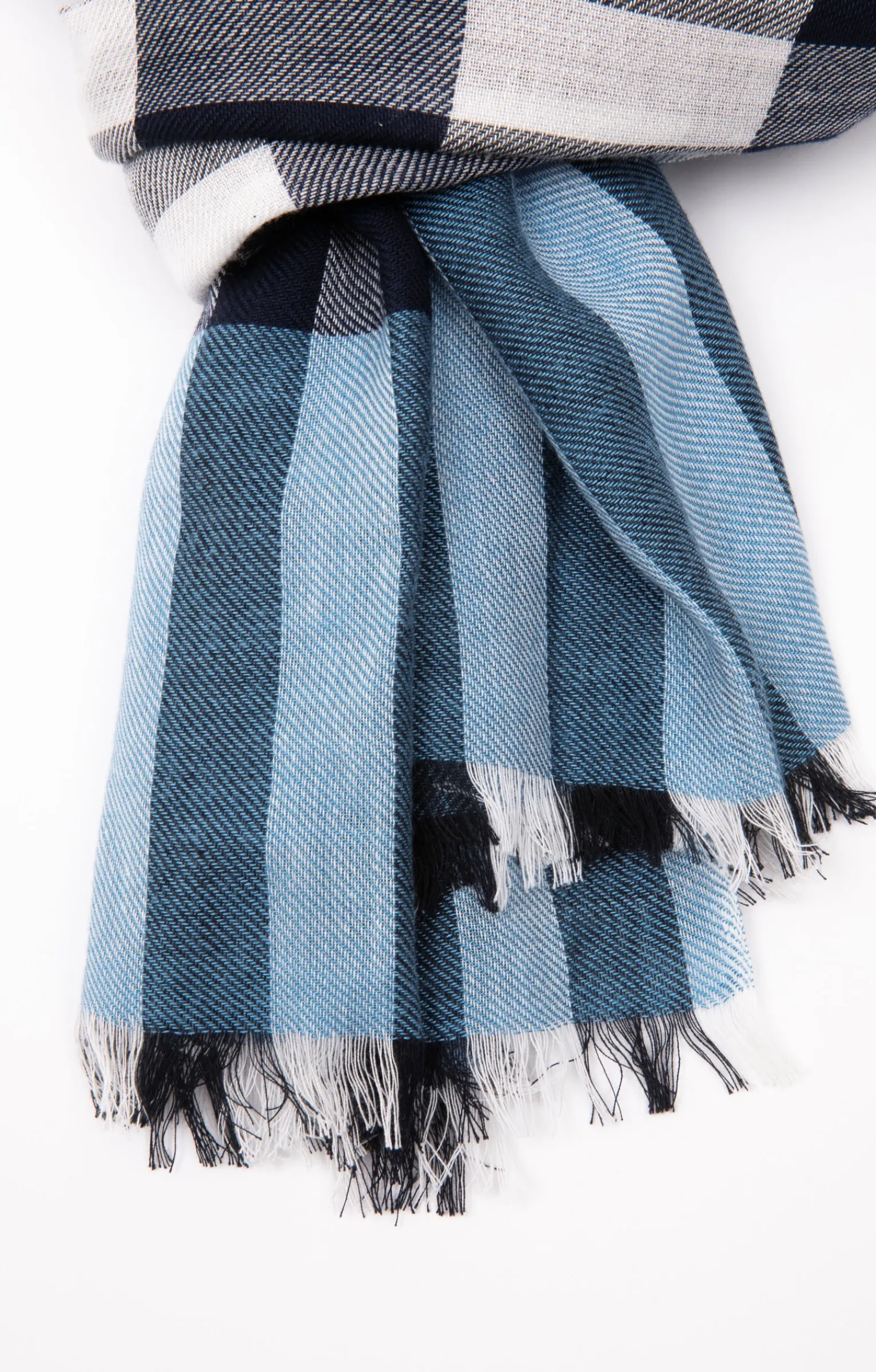 Accessoires<Armand Thiery ÉCHARPE CAMCHECK - Marine