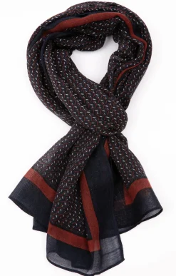 Accessoires<Armand Thiery ÉCHARPE GEOWOOL - Marron