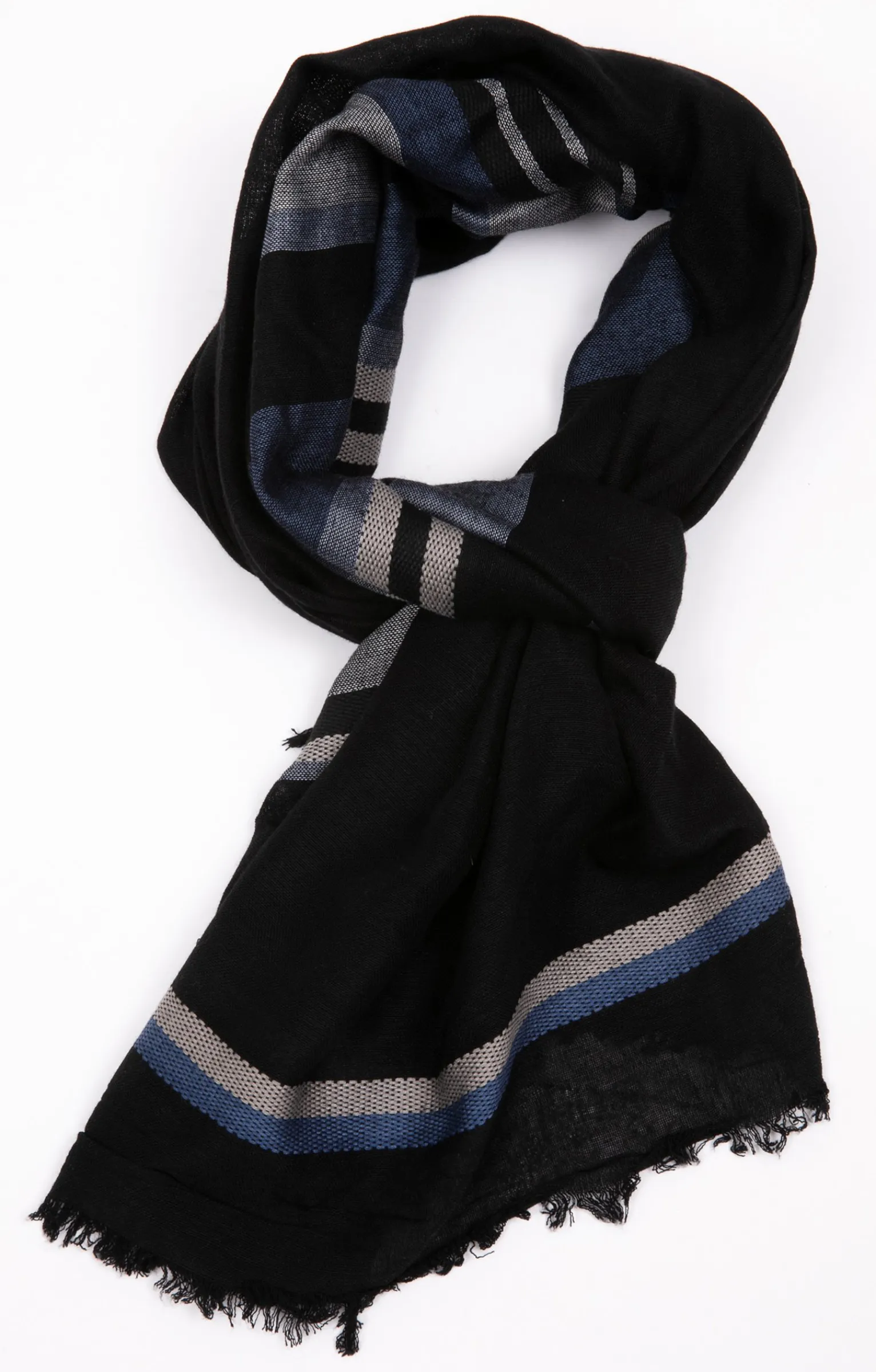 Accessoires<Armand Thiery ÉCHARPE NAVYRAYE - Noir
