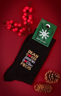 Sous-vêtements & Nuit<Armand Thiery Chaussettes Beau Gosse - Noir