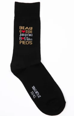 Sous-vêtements & Nuit<Armand Thiery Chaussettes Beau Gosse - Noir