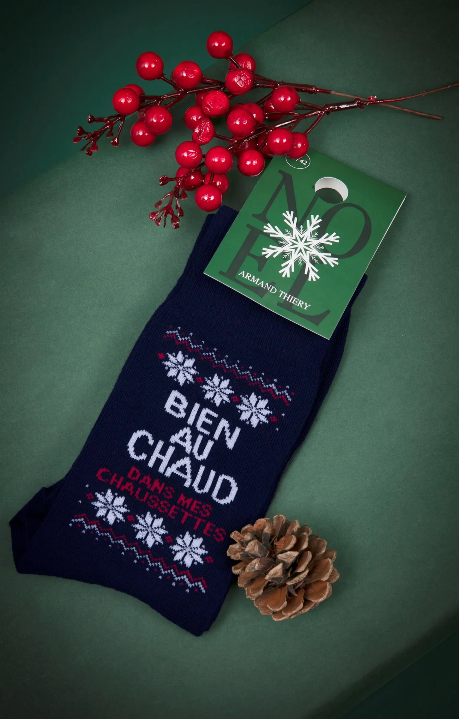 Sous-vêtements & Nuit<Armand Thiery Chaussettes bien - Marine