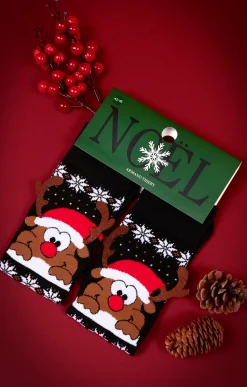 Sous-vêtements & Nuit<Armand Thiery Chaussettes bois 3D - Noir