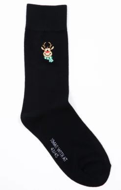 Sous-vêtements & Nuit<Armand Thiery Chaussettes Brodeer - Marine