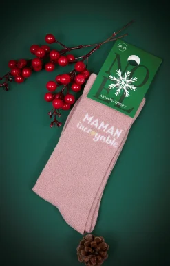 Sous-vêtements & Nuit<Armand Thiery Chaussettes maman - Rose