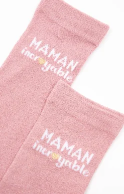 Sous-vêtements & Nuit<Armand Thiery Chaussettes maman - Rose