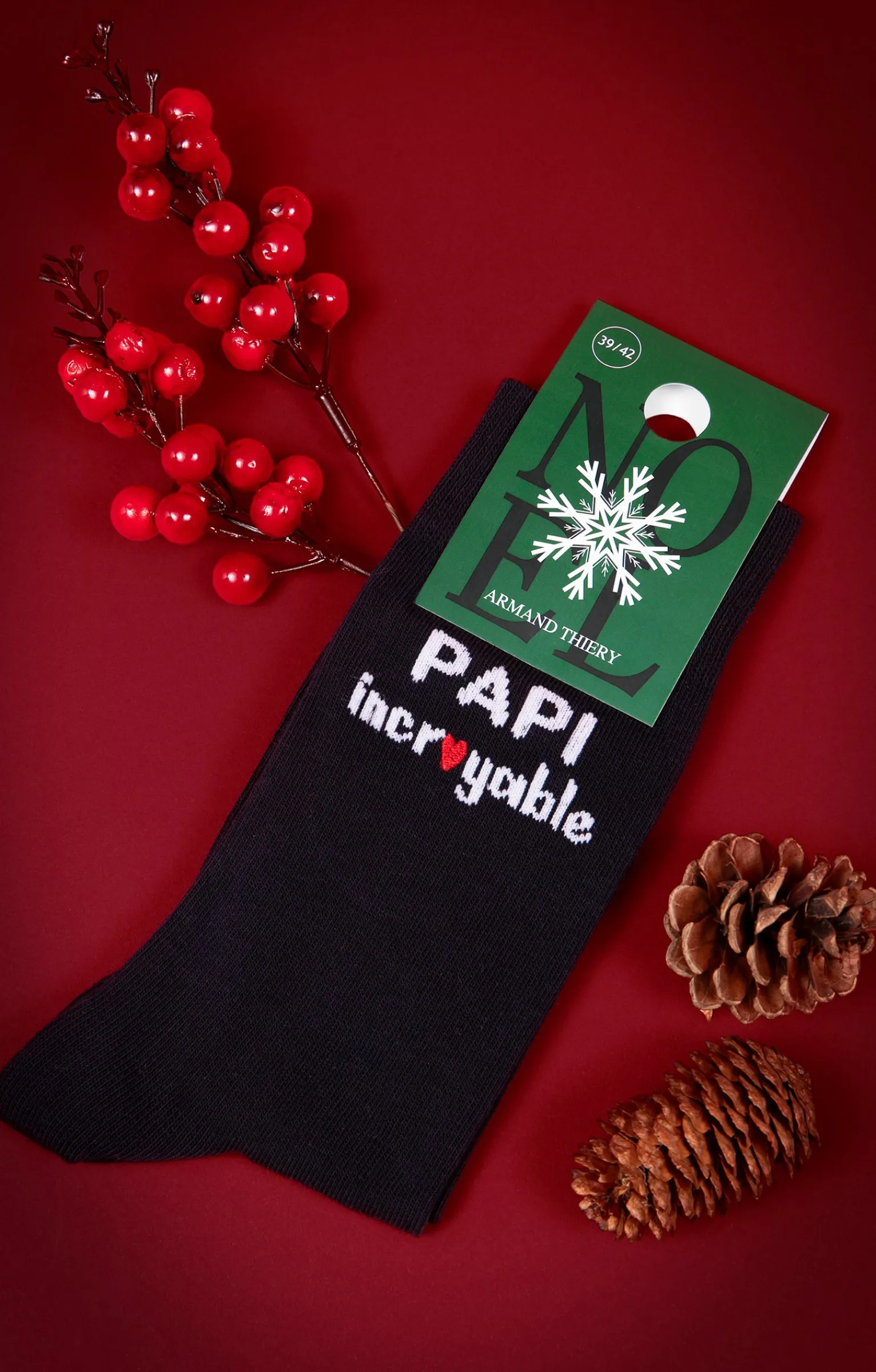 Sous-vêtements & Nuit<Armand Thiery Chaussettes papi - Marine