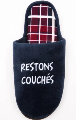 Accessoires<Armand Thiery Chaussons Heureux - Marine