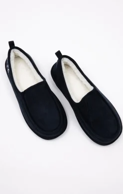 Accessoires<Armand Thiery Chaussons papa - Marine