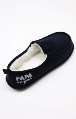 Accessoires<Armand Thiery Chaussons papa - Marine