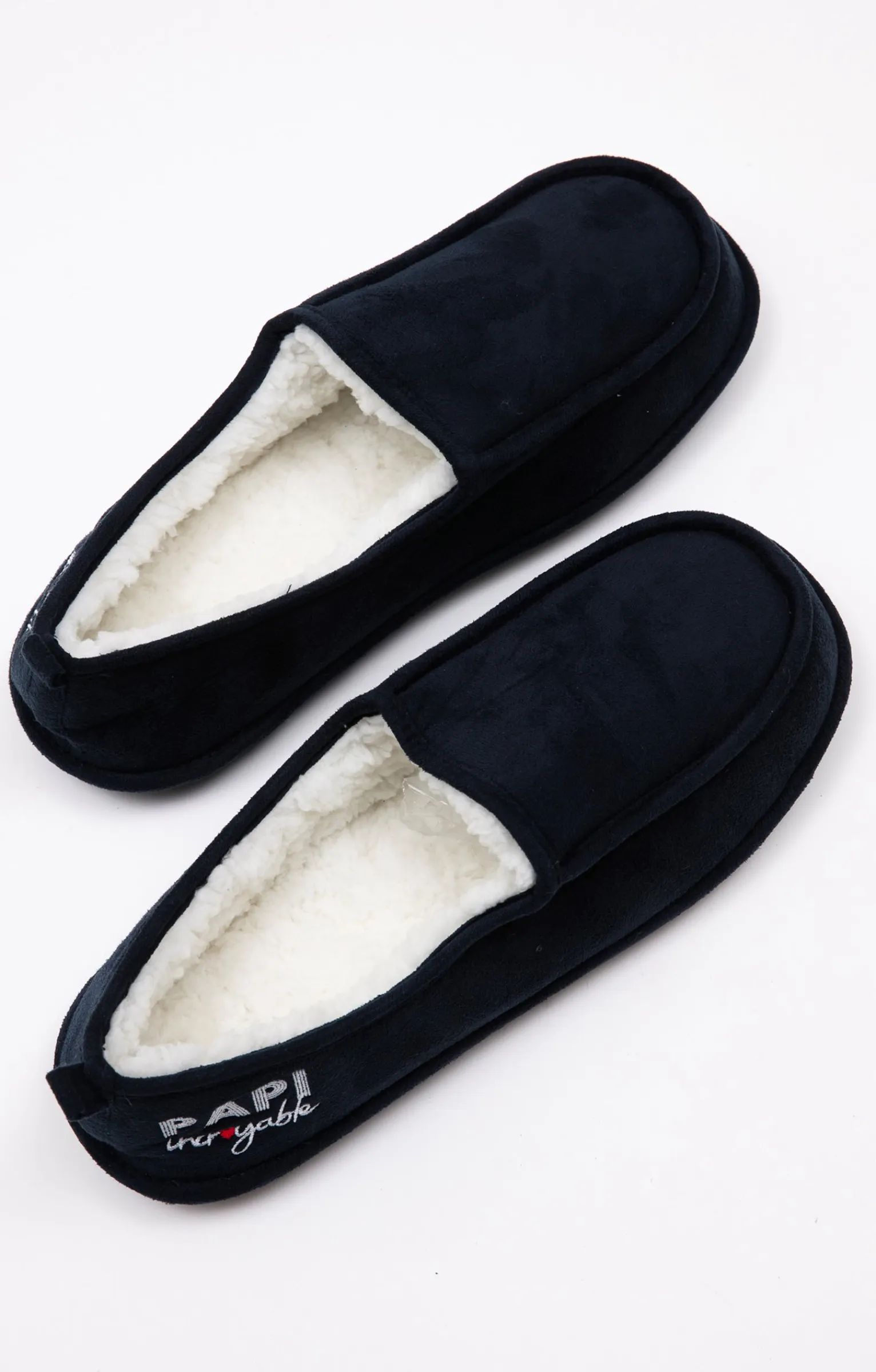 Accessoires<Armand Thiery Chaussons papi - Marine