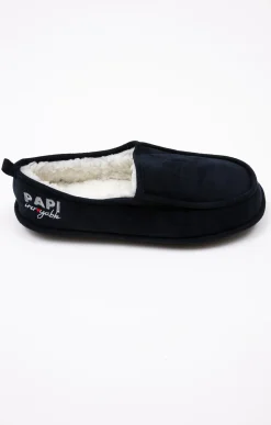 Accessoires<Armand Thiery Chaussons papi - Marine