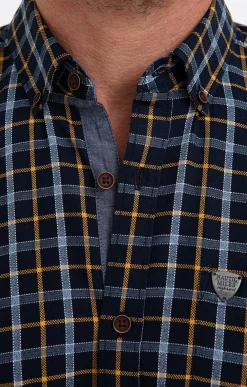 Chemises<Armand Thiery Chemise à manches longues CRX LÉGERS - Marine
