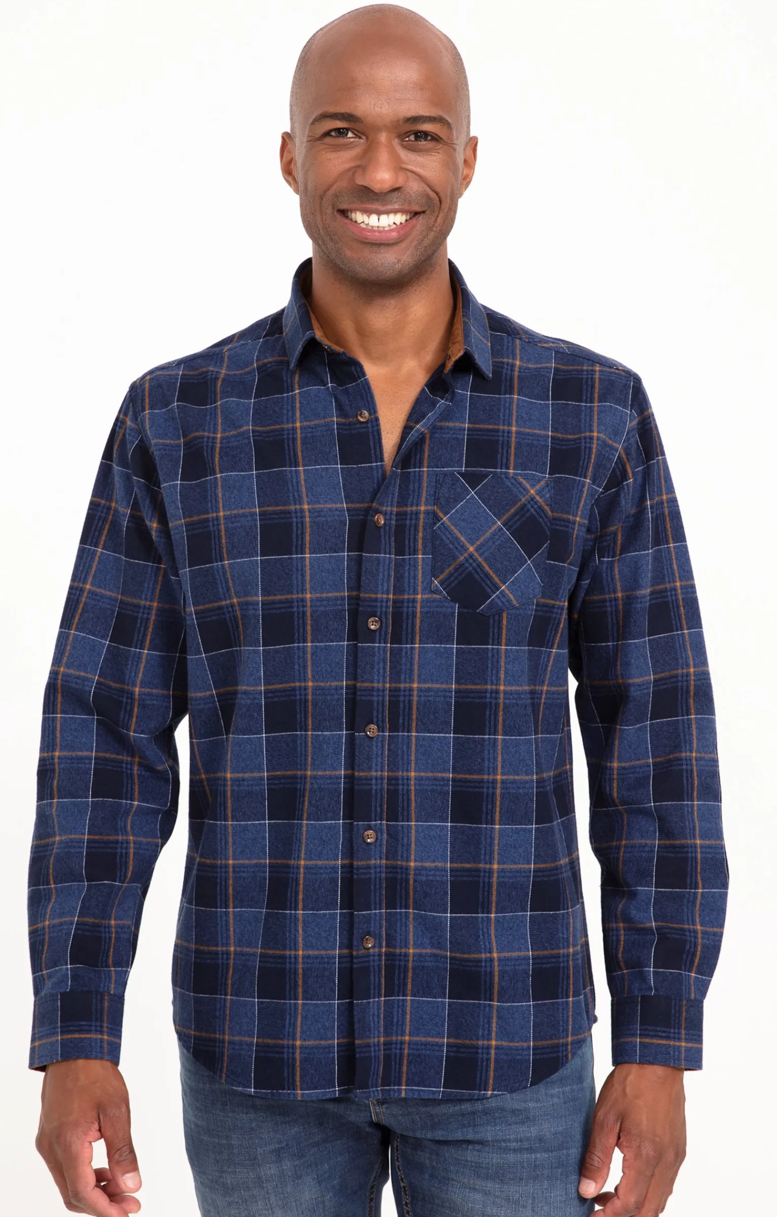 Chemises<Armand Thiery Chemise à manches longues DIANE - Bleu