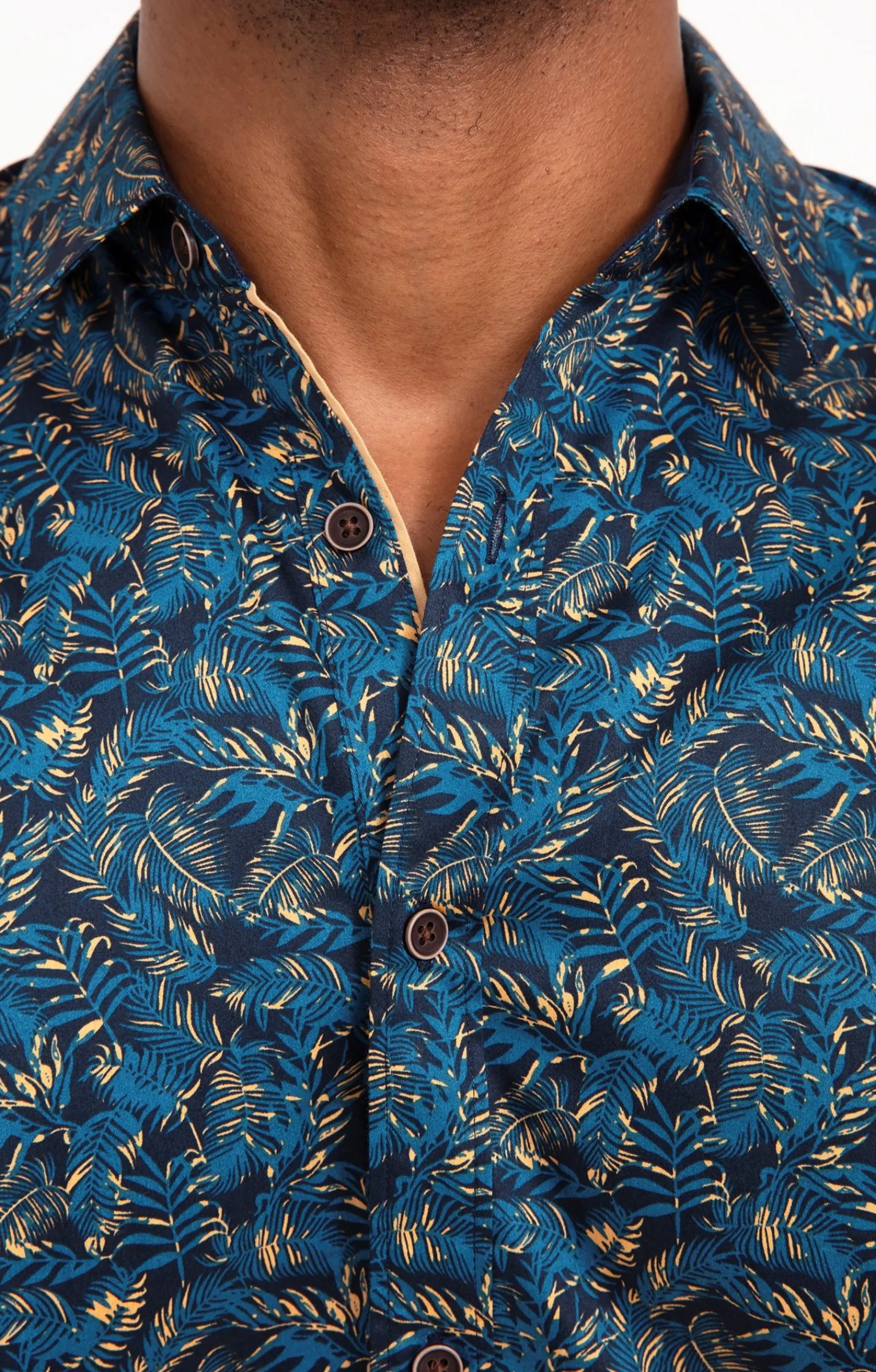 Chemises<Armand Thiery Chemise à manches longues LILDARKO - Pétrole