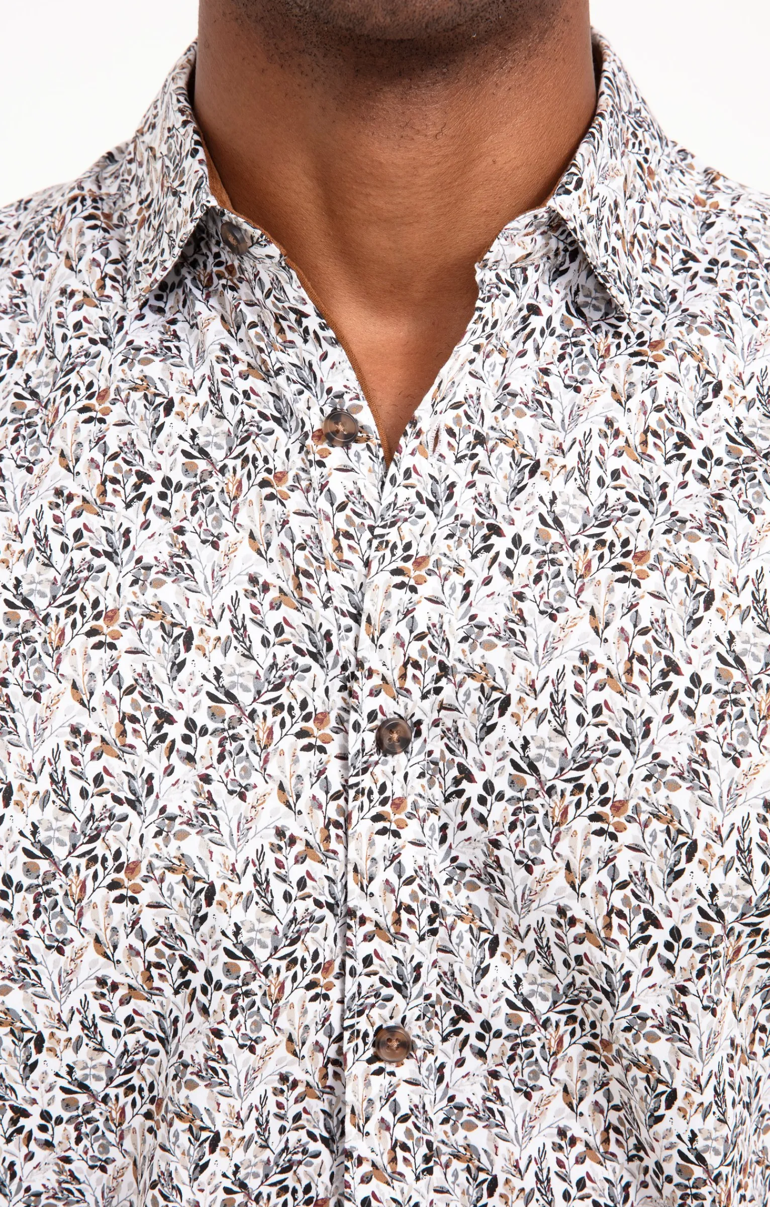 Chemises<Armand Thiery Chemise à manches longues MARCUS Gris - Grisclair