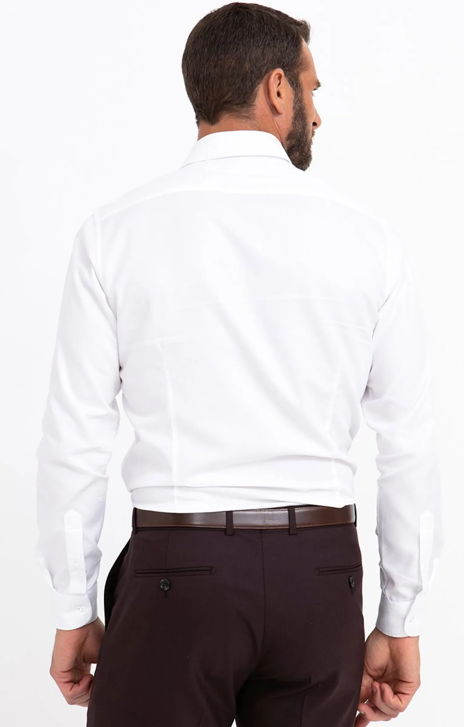 Chemises<Armand Thiery Chemise coupe ajustée Ruba - Blanc