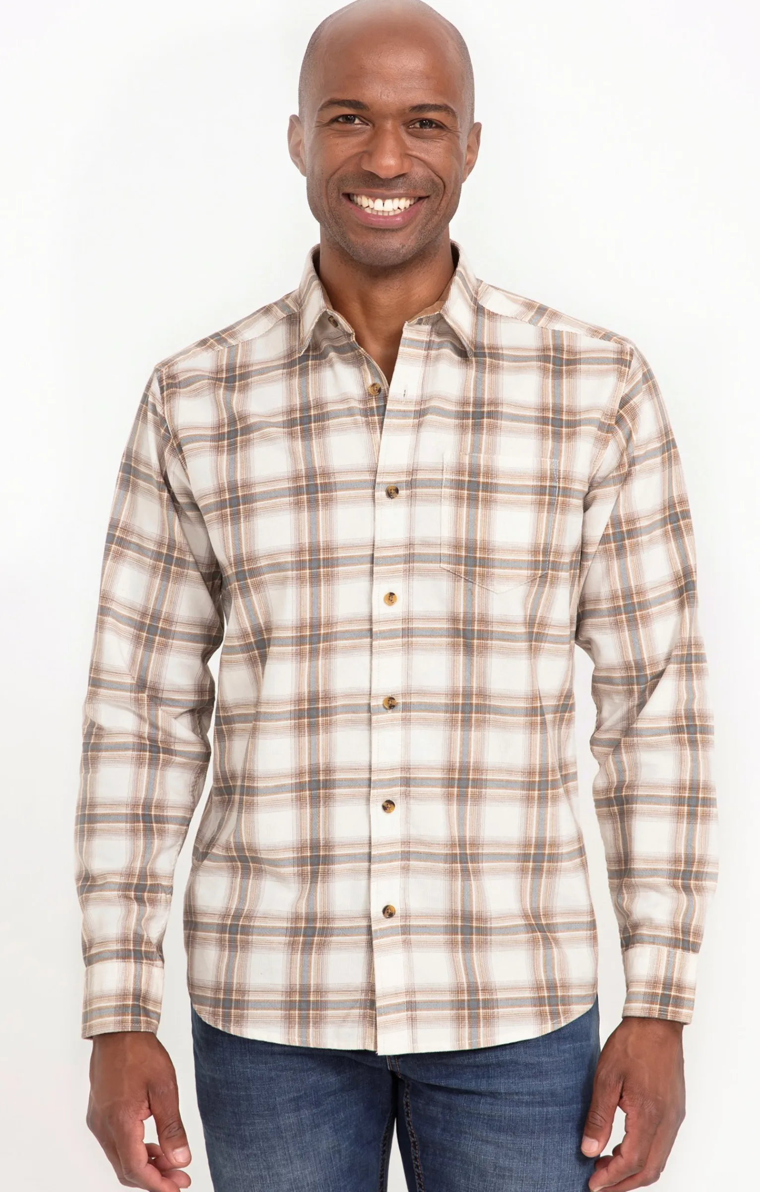 Chemises<Armand Thiery Chemise en velours écru - Écru
