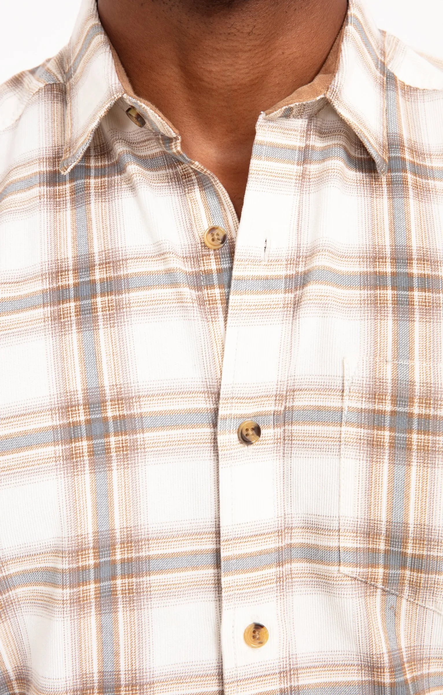 Chemises<Armand Thiery Chemise en velours écru - Écru