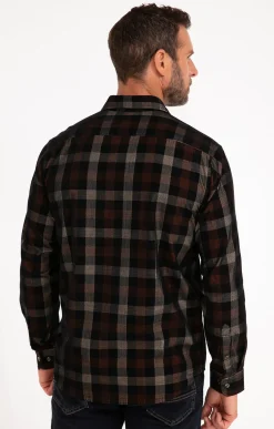 Chemises<Armand Thiery Chemise en velours - Marron