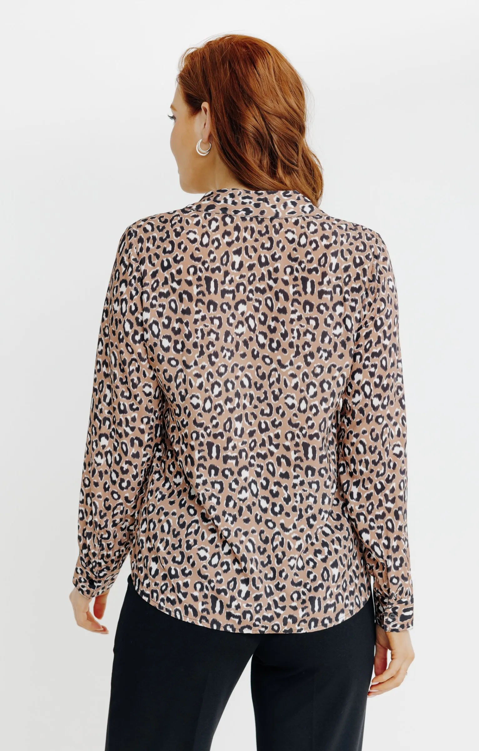 Chemisiers<Armand Thiery Chemise imprimé animalier - Camel