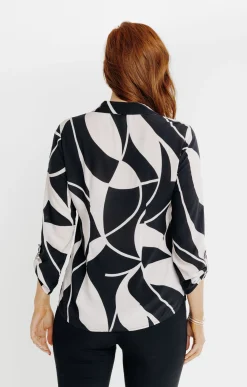 Chemisiers<Armand Thiery Chemise imprimée graphique - Noir