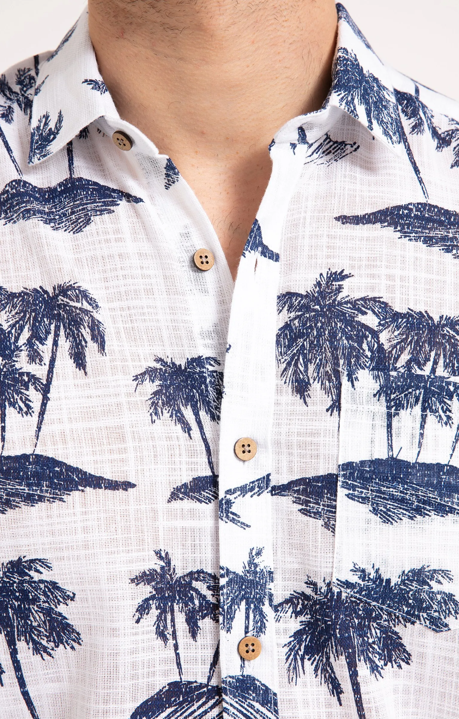 Chemises<Armand Thiery Chemise manches courtes ISLAND - Blanc