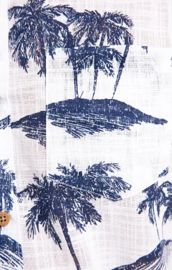 Chemises<Armand Thiery Chemise manches courtes ISLAND - Blanc