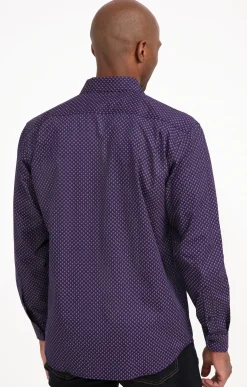 Chemises<Armand Thiery Chemise manches longes MACK - Prune