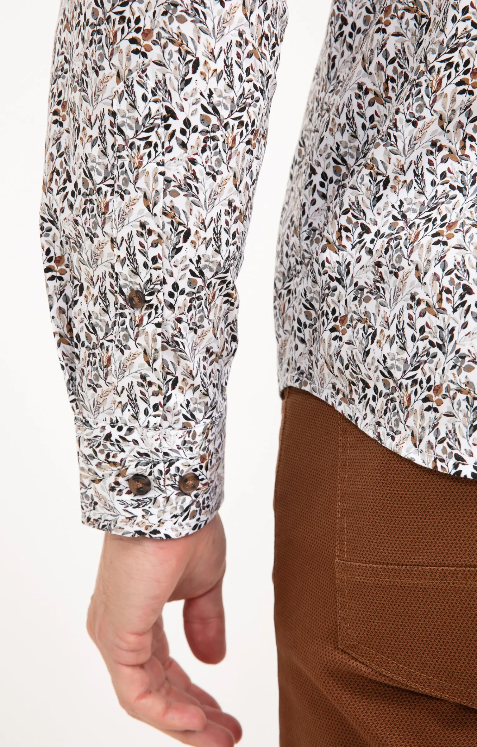 Chemises<Armand Thiery Chemise manches longes MARCUS - Grisclair