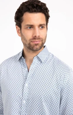 Chemises<Armand Thiery Chemise manches longues BARCA - Blanc