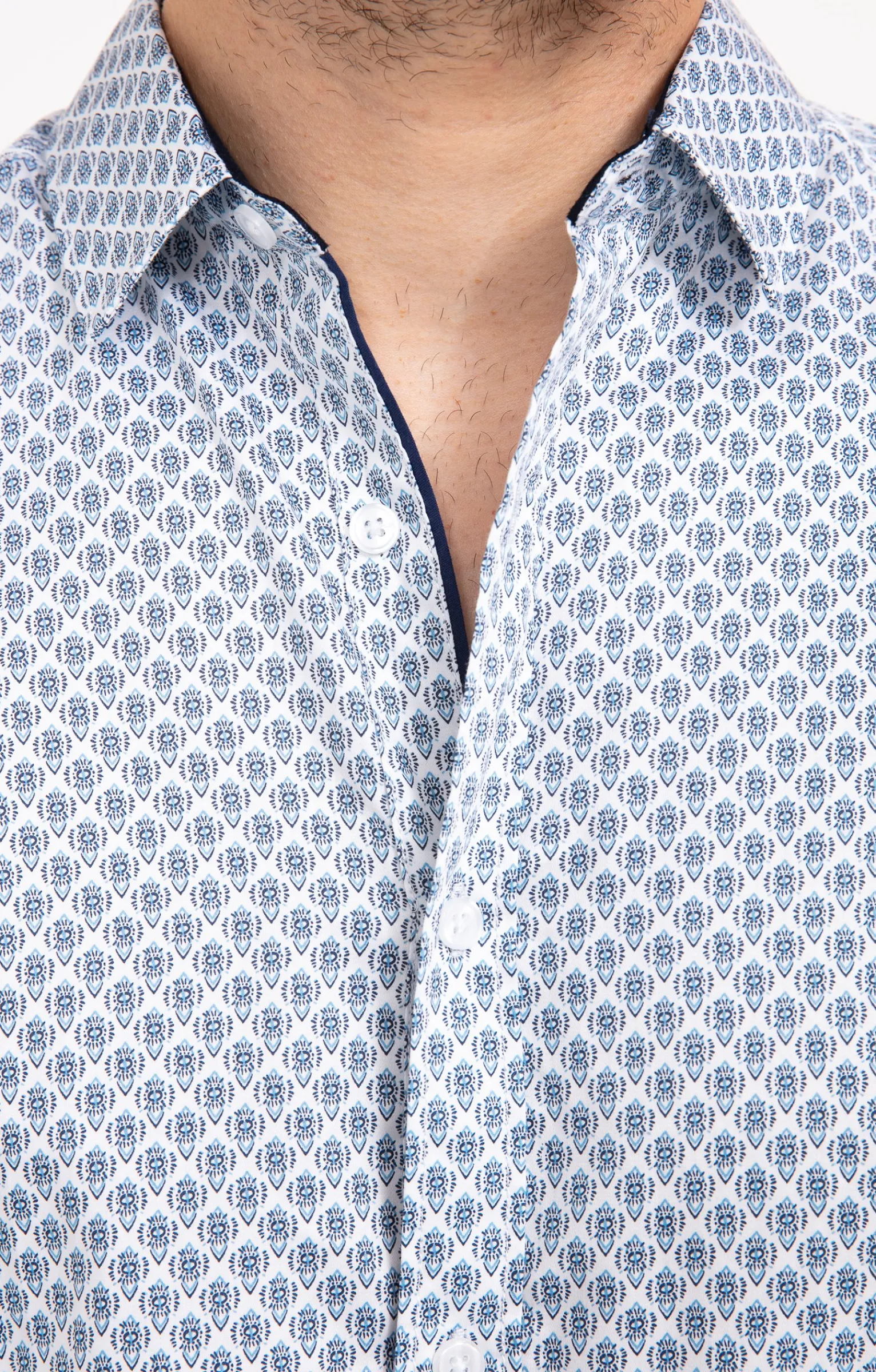 Chemises<Armand Thiery Chemise manches longues BARCA - Blanc