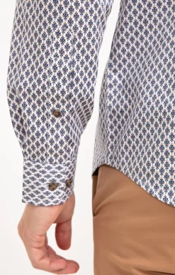 Chemises<Armand Thiery Chemise manches longues BILBA - Blanc