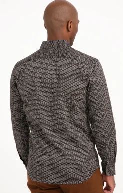 Chemises<Armand Thiery Chemise manches longues BOOMERANG - Noir